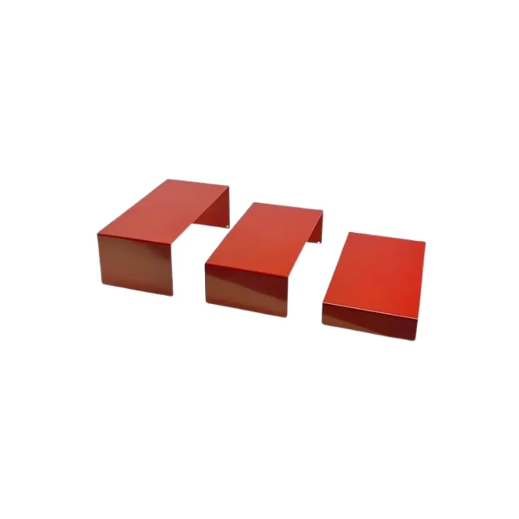 [DR-RD-LG] Red Dessert Riser - Large