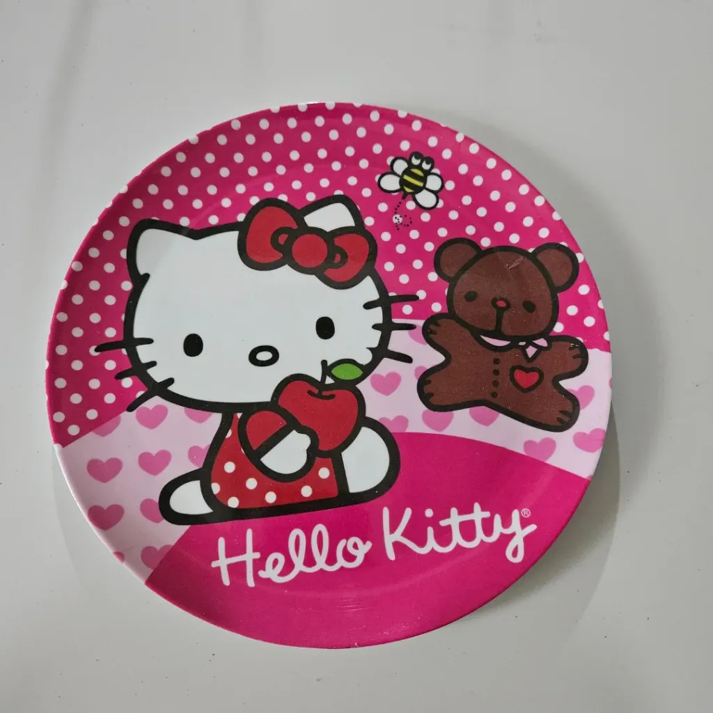 Character Plate - Hello Kitty