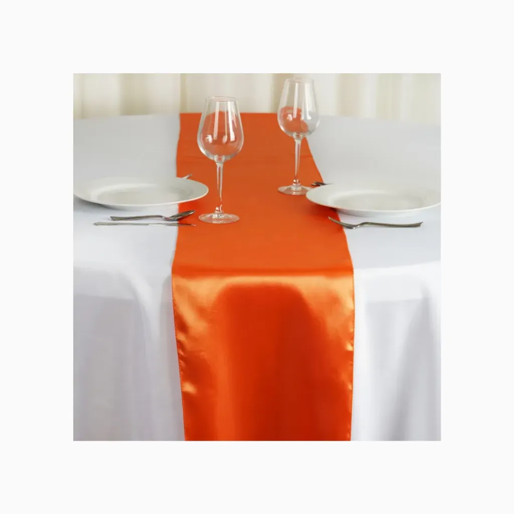 [TA-RU-SA] Table Runner - Satin Orange