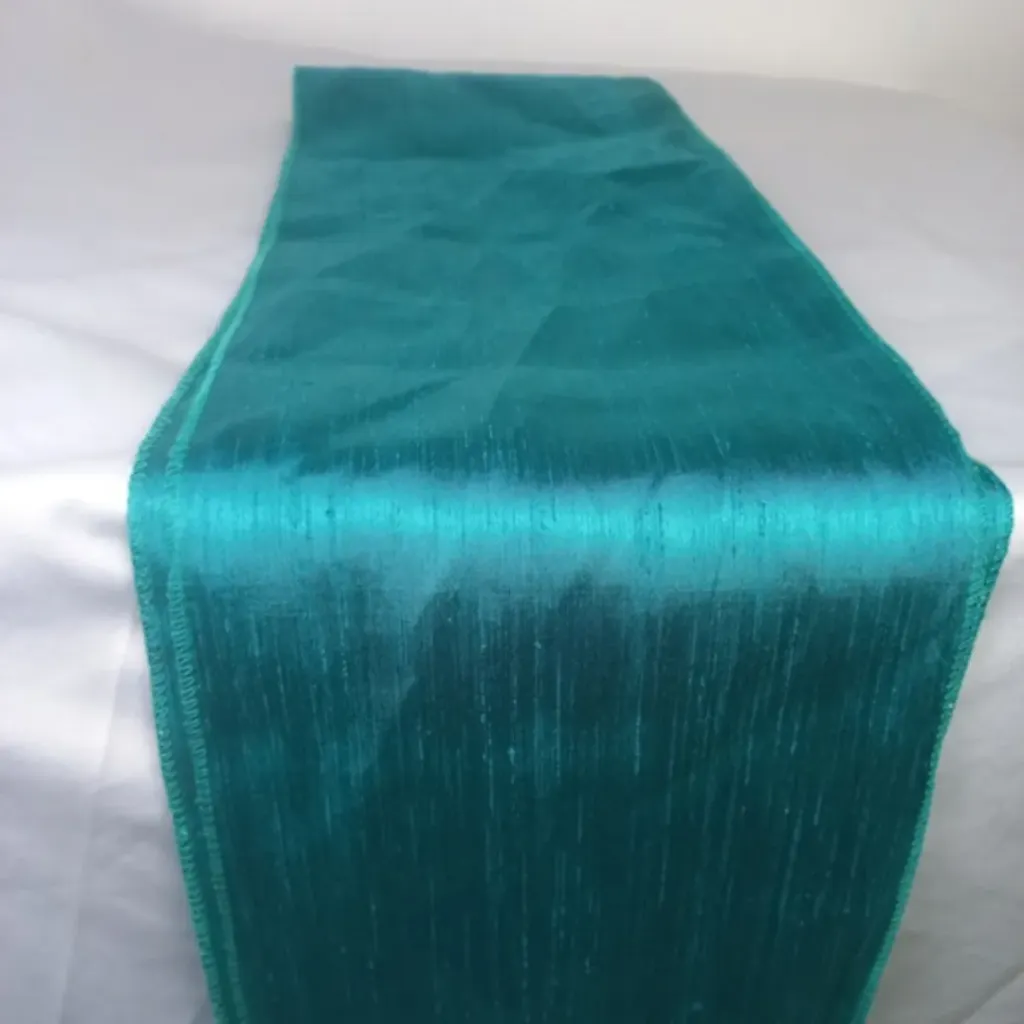 [TA-RU-TU] Table Runner - Turquoise Linen