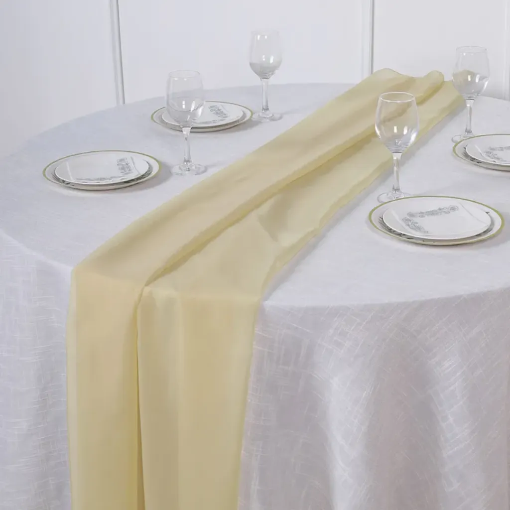[TA-RU-NU] Table Runner Nude