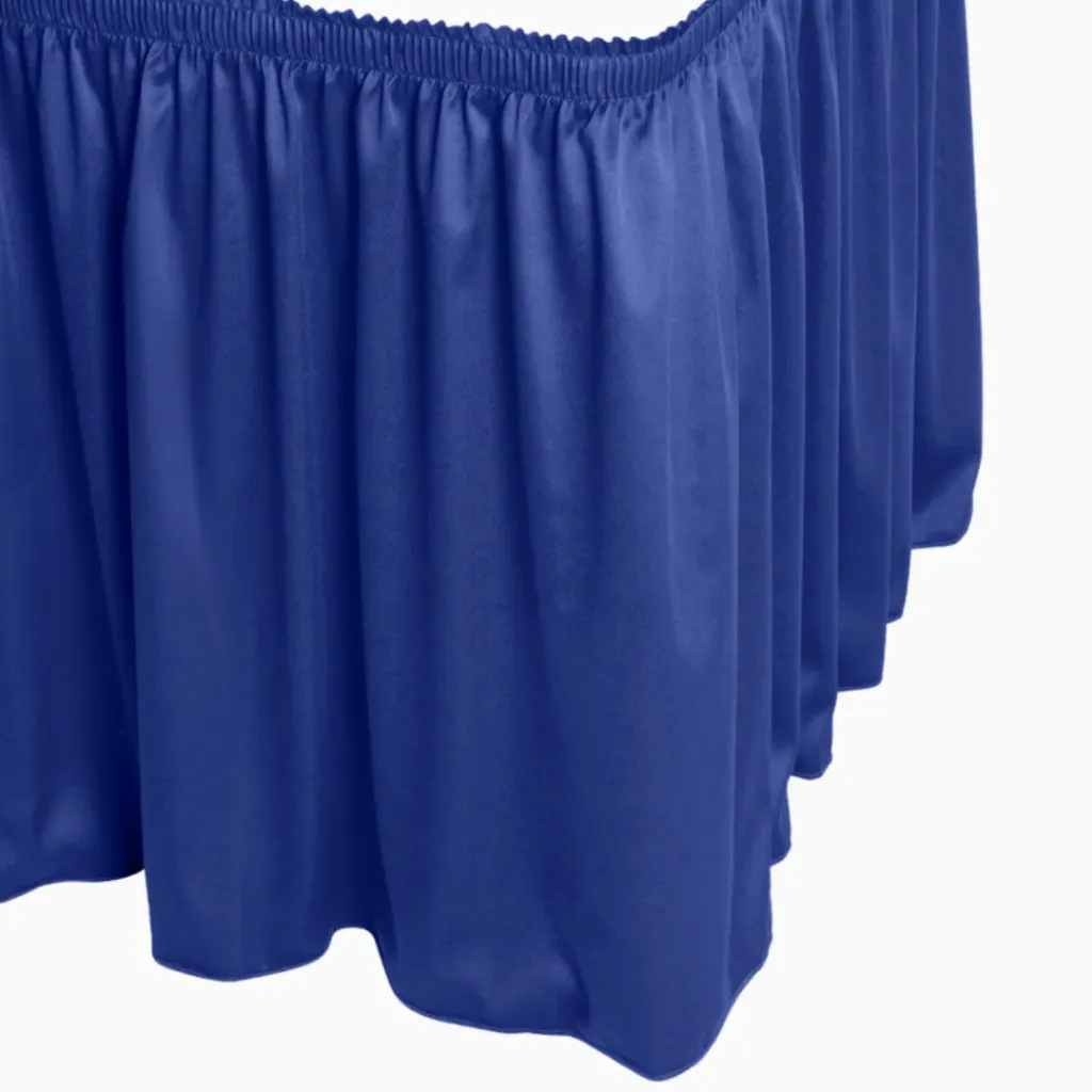 [TA-SK-BL] Table Skirting- Royal Blue