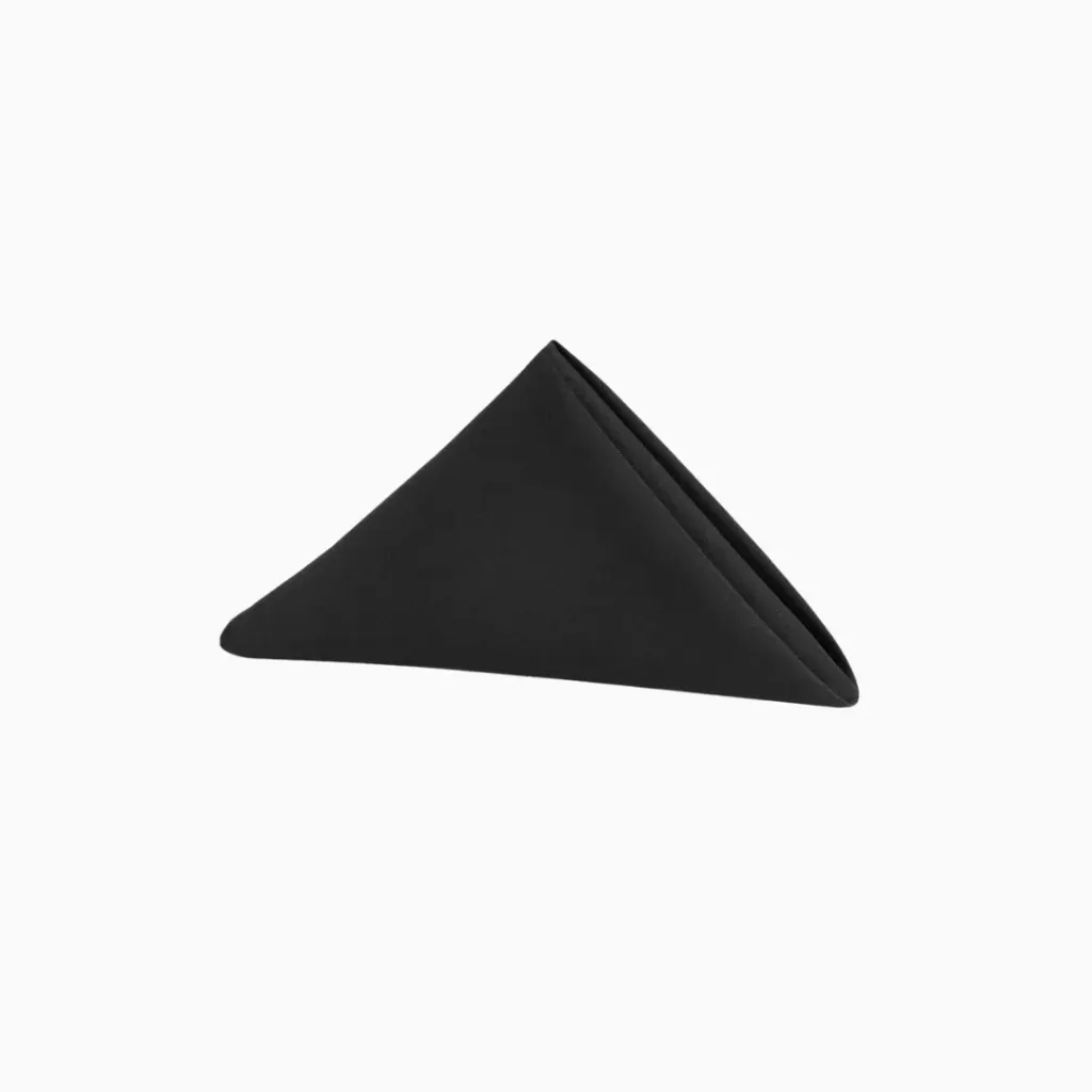 [NA-BL] Napkin - Black