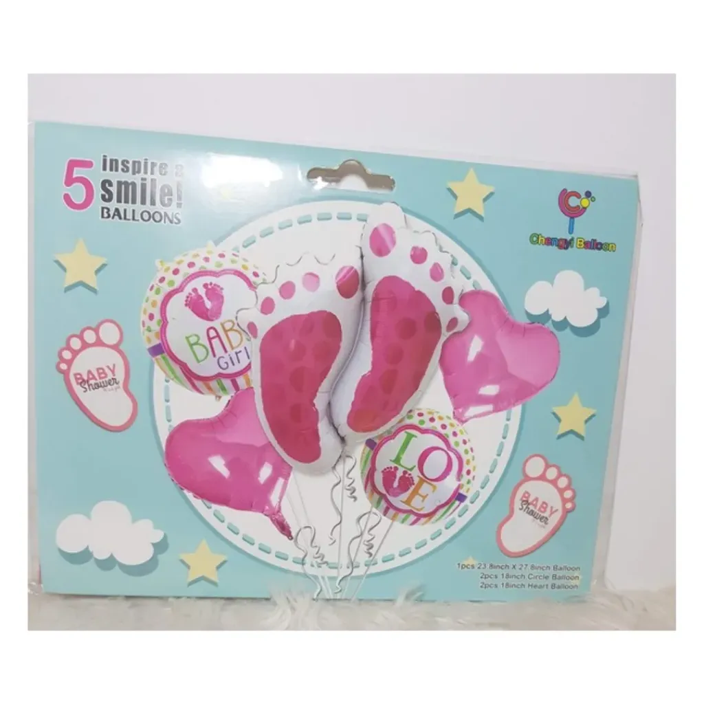 Balloon Kit - Girl Baby Shower
