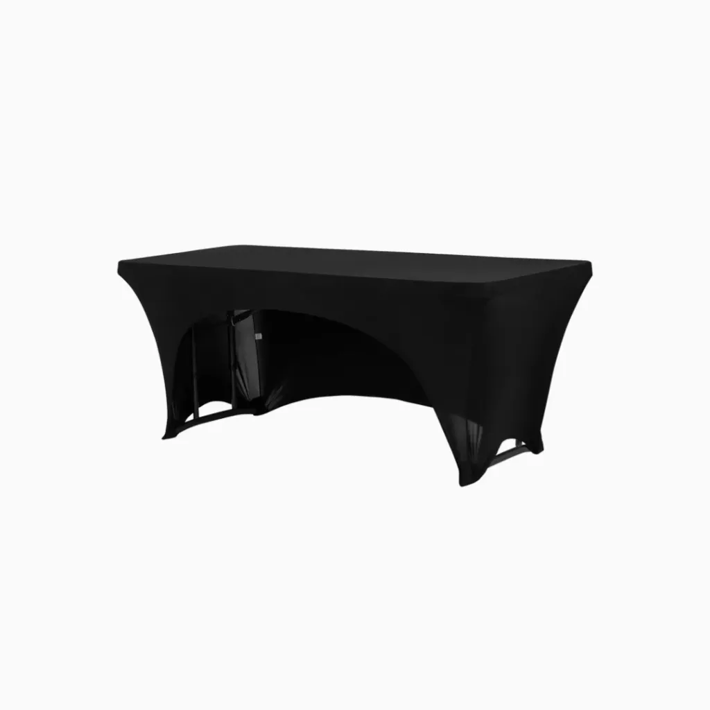 [6F-SP-BI] 6ft Spandex Cover - Black