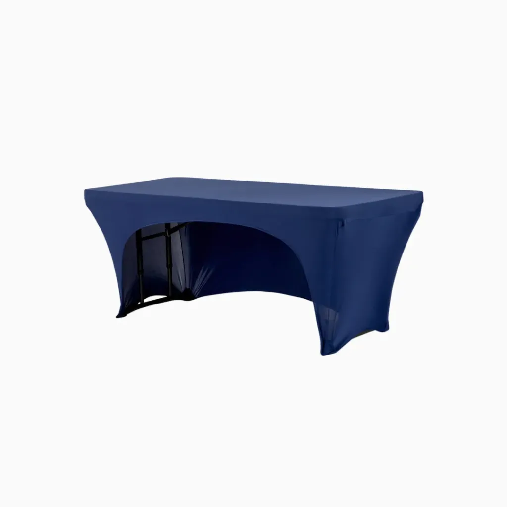[SP-TR-CO] 6ft Spandex Trestle Cover - Navy Blue