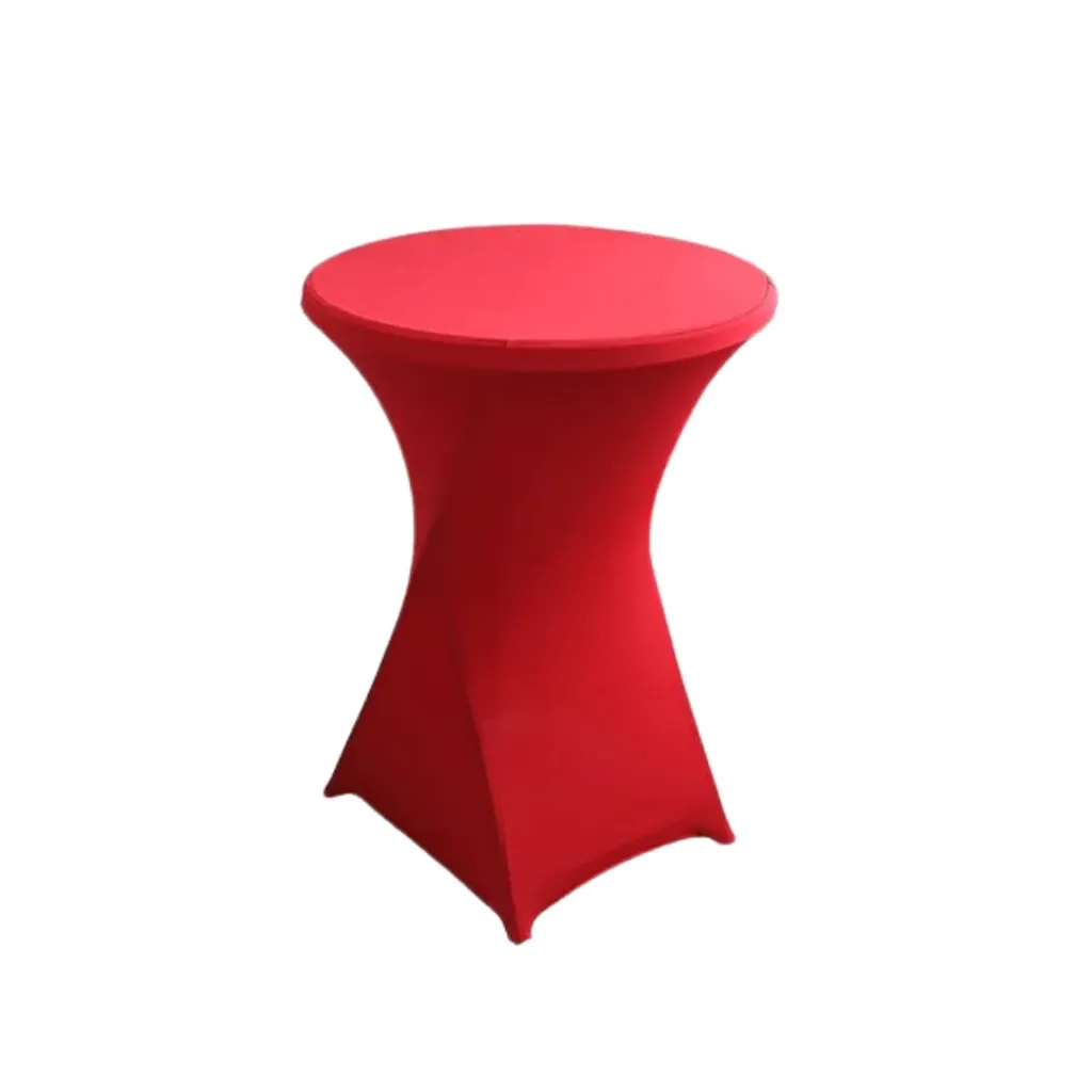 [BI-SP-CO-1] Spandex Bistro/Cocktail- Red