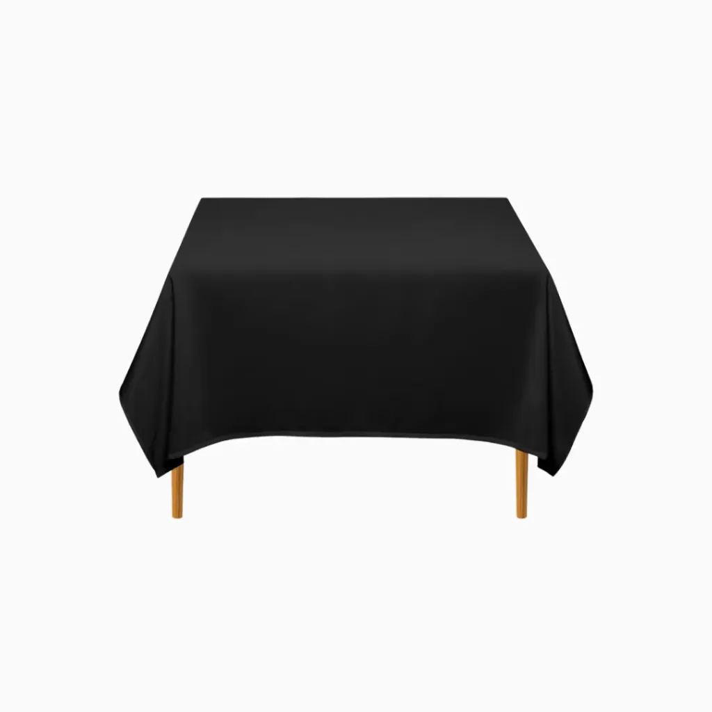 [TA-72-X] Tablecloth 72 x 120 Black
