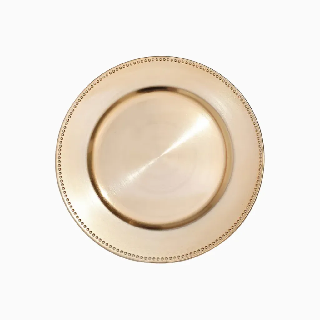 [CH-GO] Charger Plate - Gold