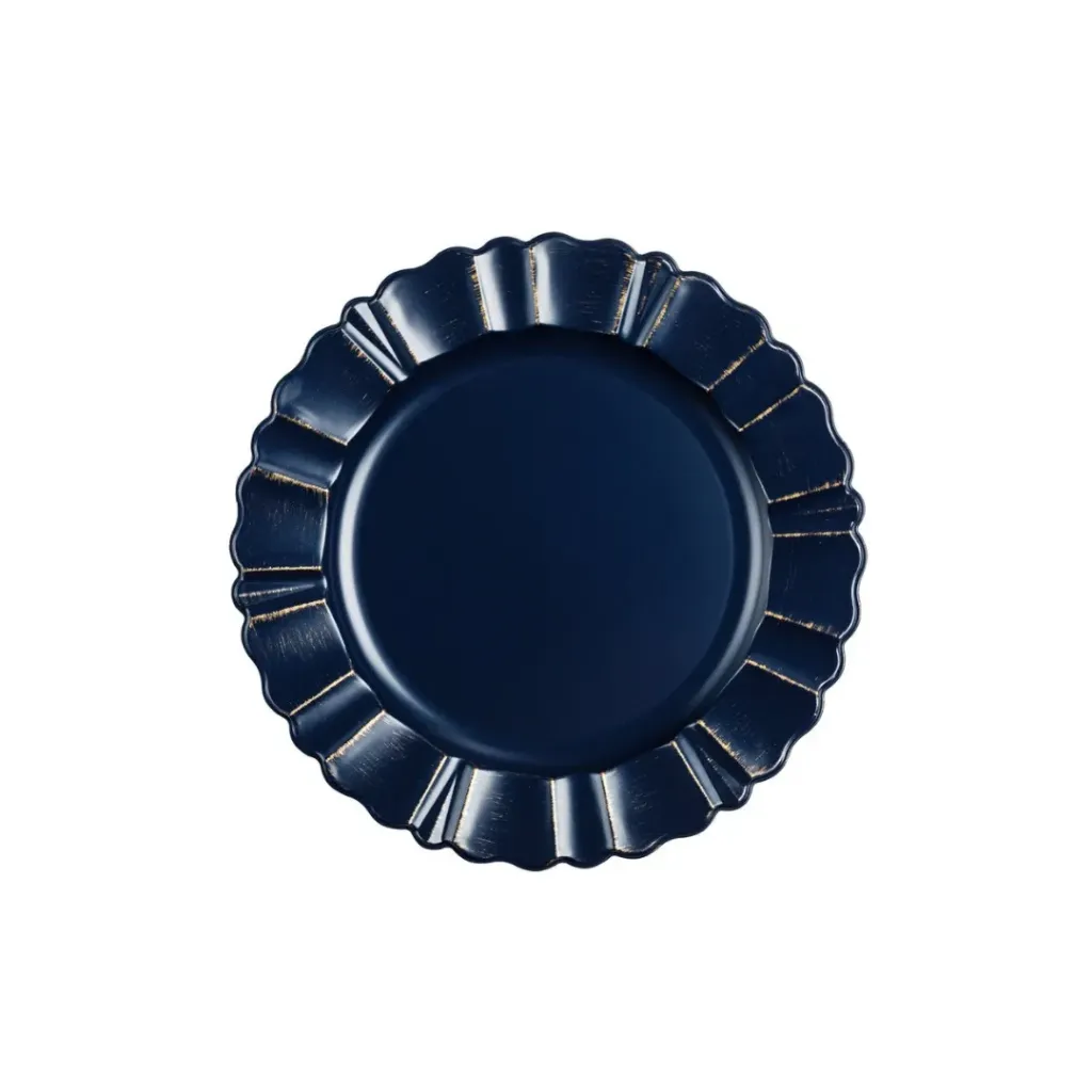 [CH-GO-BL] Charger Plate - Navy blue/gold