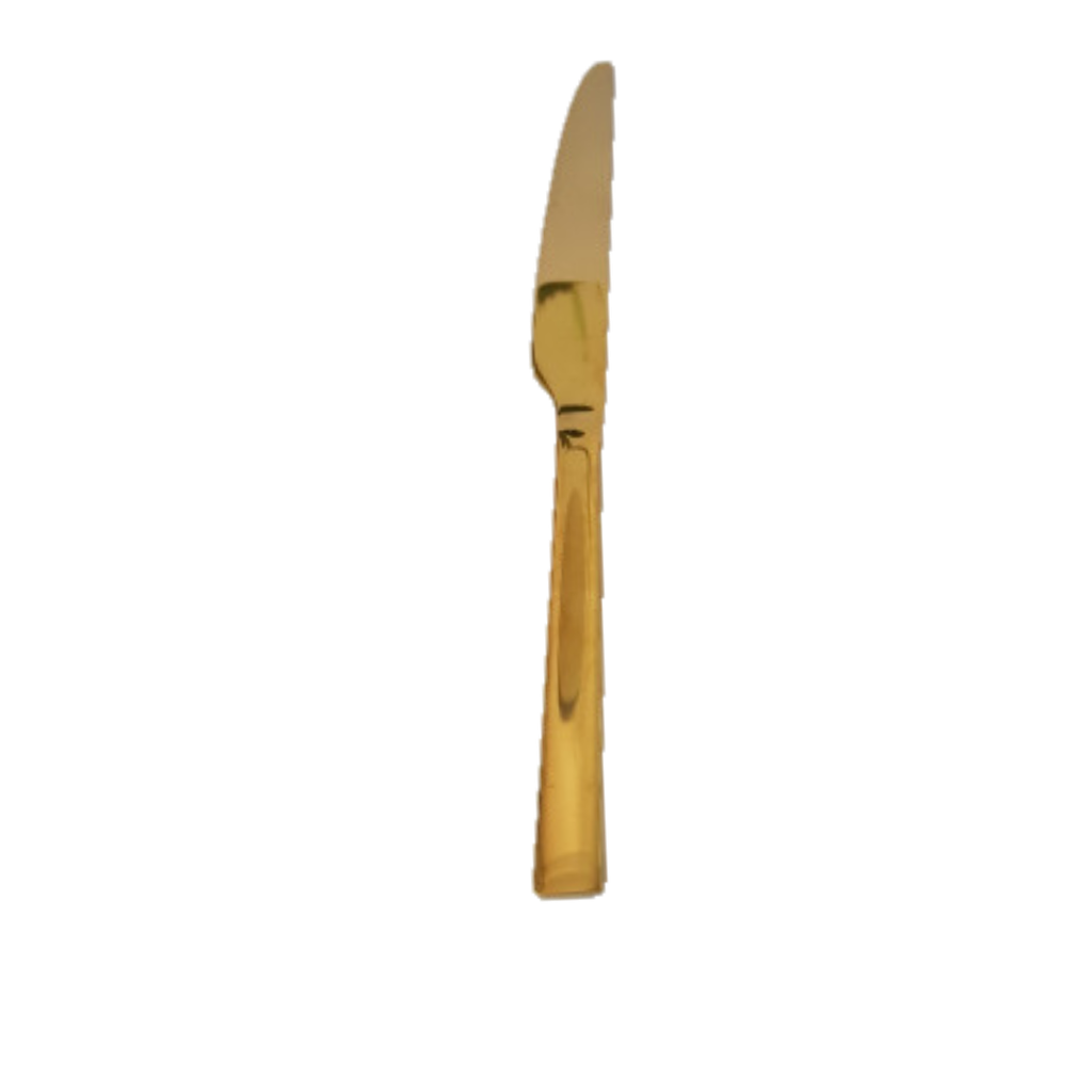 Gold Dinner Knife
