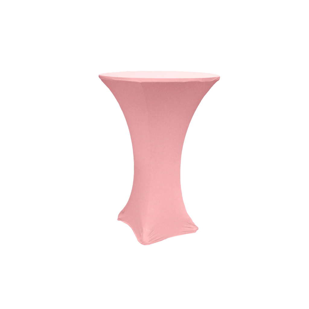 Spandex Bistro/Cocktail Cover - Dusty Rose