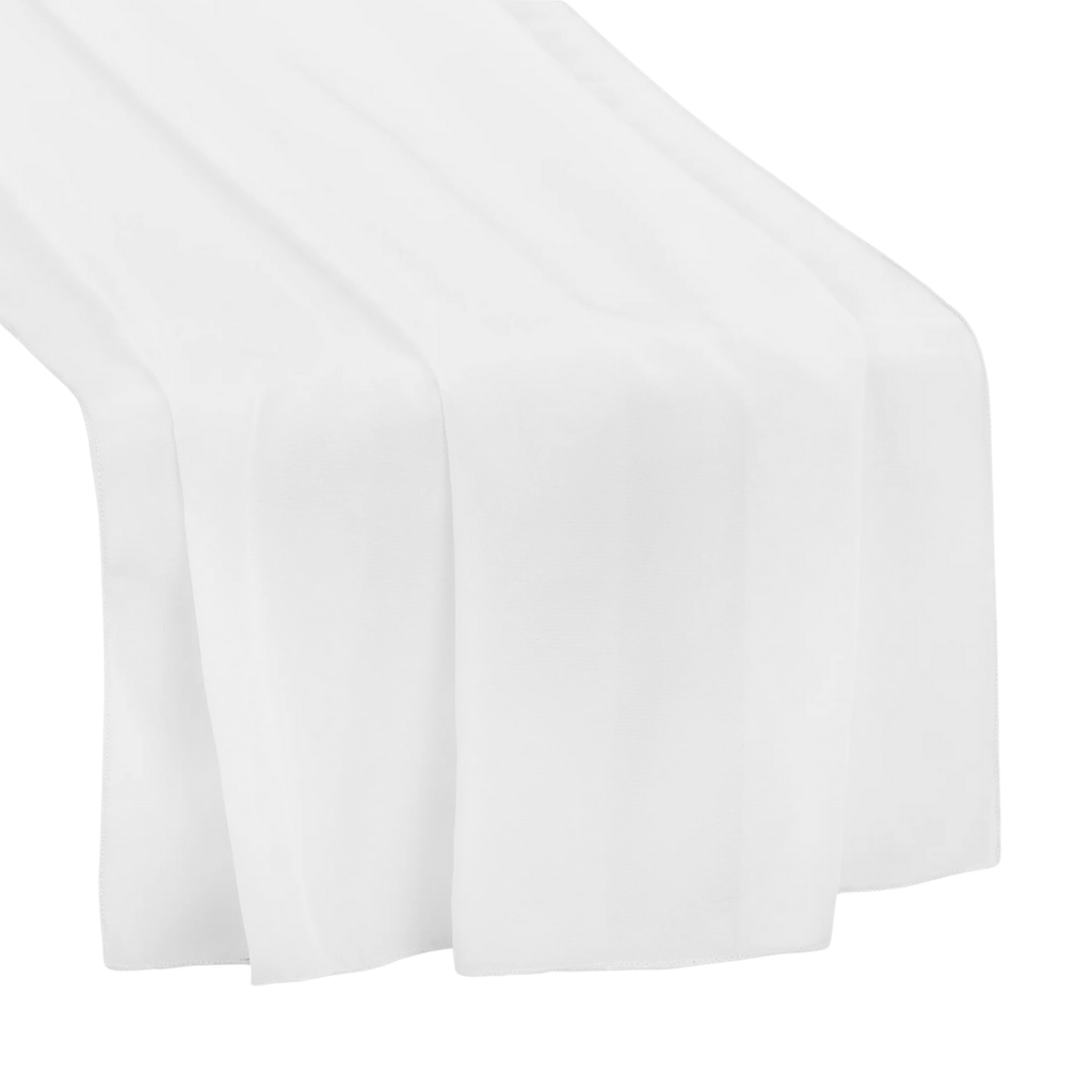 Table Runner - Sheer White