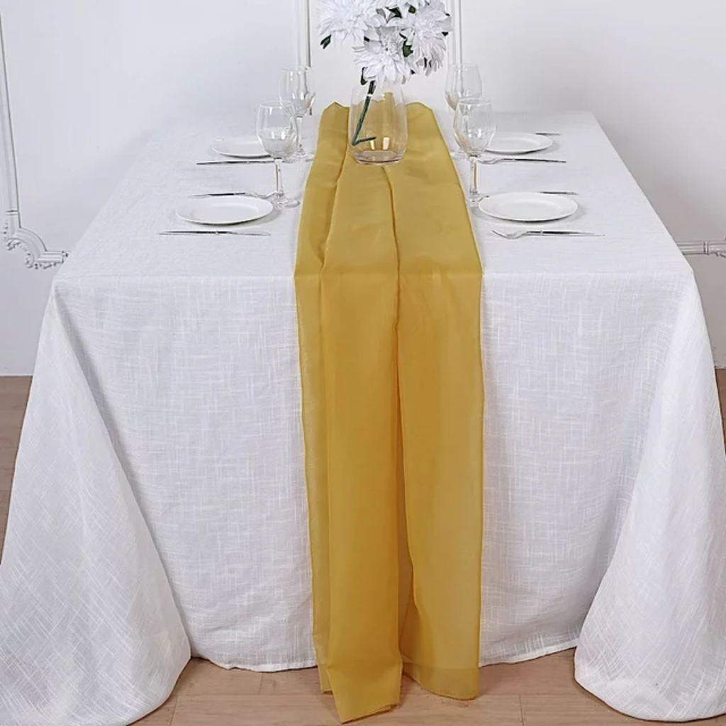 Table Runner - Yellow
