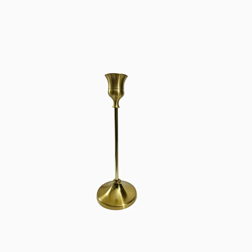 Candle Holder Gold - Med