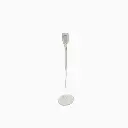 Candle Holder Clear - Lrg