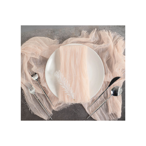 [NA-BL-CH] Napkin - Blush Cheesecloth