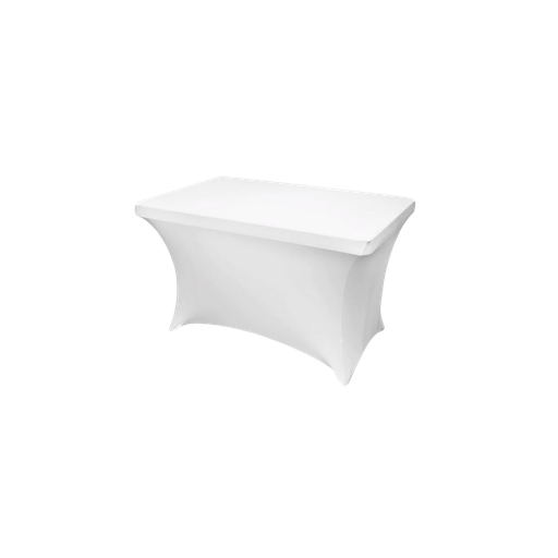 [SP-CO-4F] 4ft Spandex Cover - White