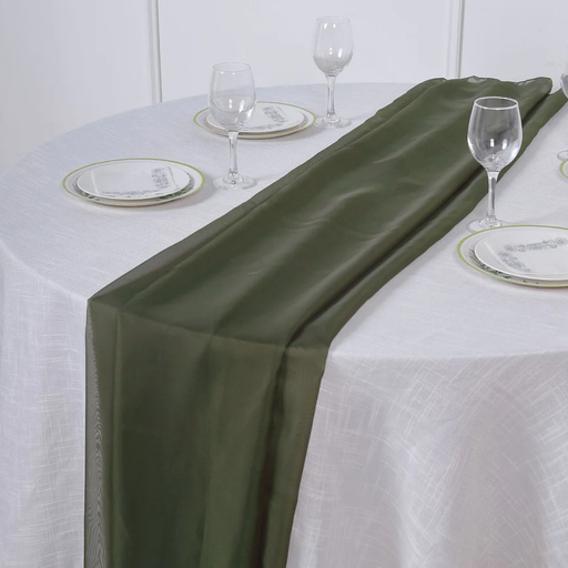 [TA-RU-OL] Table Runner Olive Green