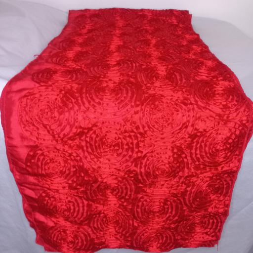 [TA-RU-RR] Table Runner Red Roset
