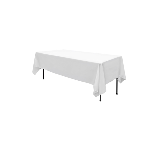 [TA-WH] Tablecloth - Linen 60" x 120'' White