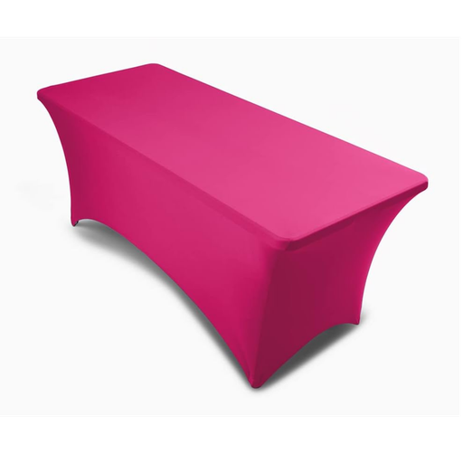 [6F-SP-ML] 6ft Spandex Table cover - Mulberry