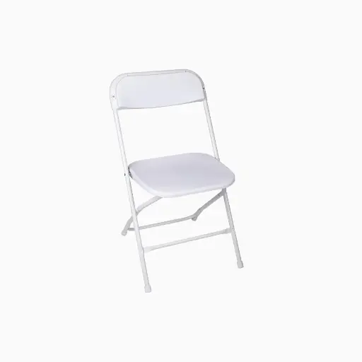 [PL-FC-WH] Folding Chair - White