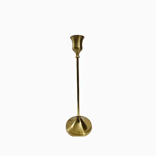 [CH-GD-LG] Candle Holder Gold - Lrg